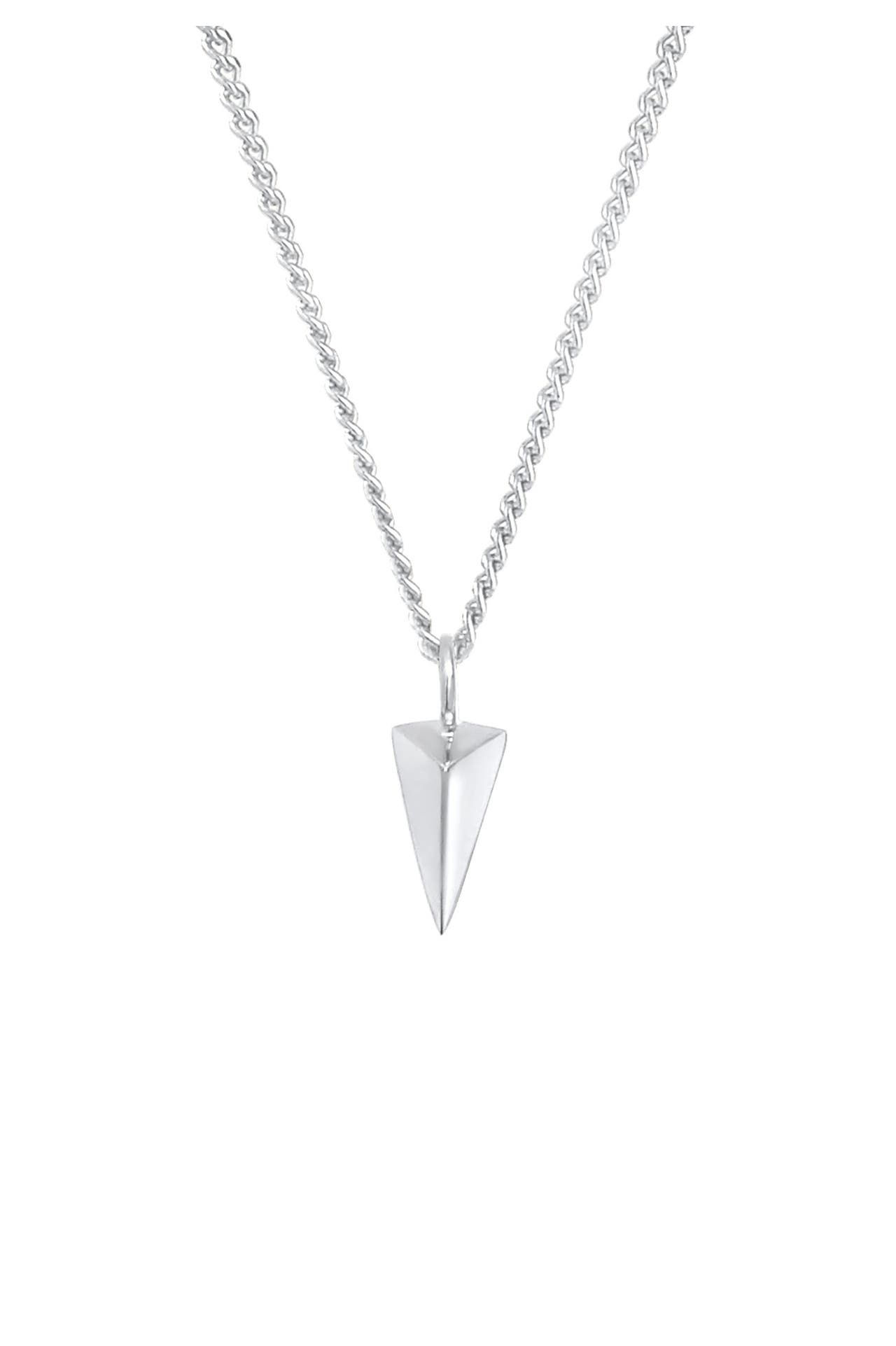 ELLI Kette Anhänger Dreieck Geo Design 925 Silber Silber, Bild 1