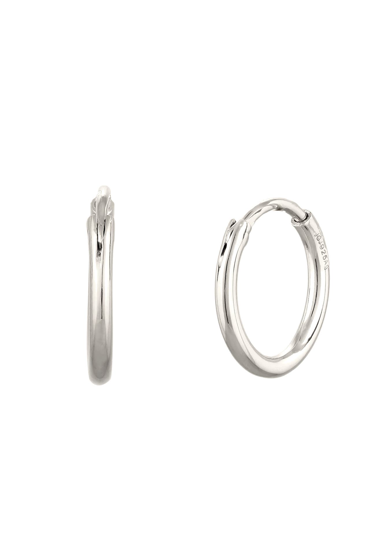 ELLI Ohrringe Creolen Basic 925 Sterling Silber Silber, Bild 1