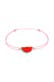 Armband Kinder Melone Bunt Nylon verstellbar 925 Silber