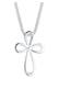 Kette Kreuz 925 Sterling Silber Silber