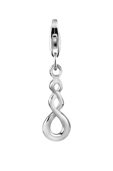 NENALINA Charm Maori Infinity Kraft Symbol-Charm Twist 925 Silber