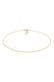 Kette Choker Sterne Halbmond Astro Look 925 Silber Gold