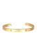 Armband Geo Bangle Kreuz Minimal Zirkonia 925 Silber Gold