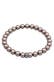 Armband Grau Beads Elegant 925 Silber, mit Perlen von Swarovski® Silber