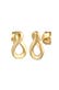 Ohrringe Ohrstecker Infinity 585 Gelbgold Gold