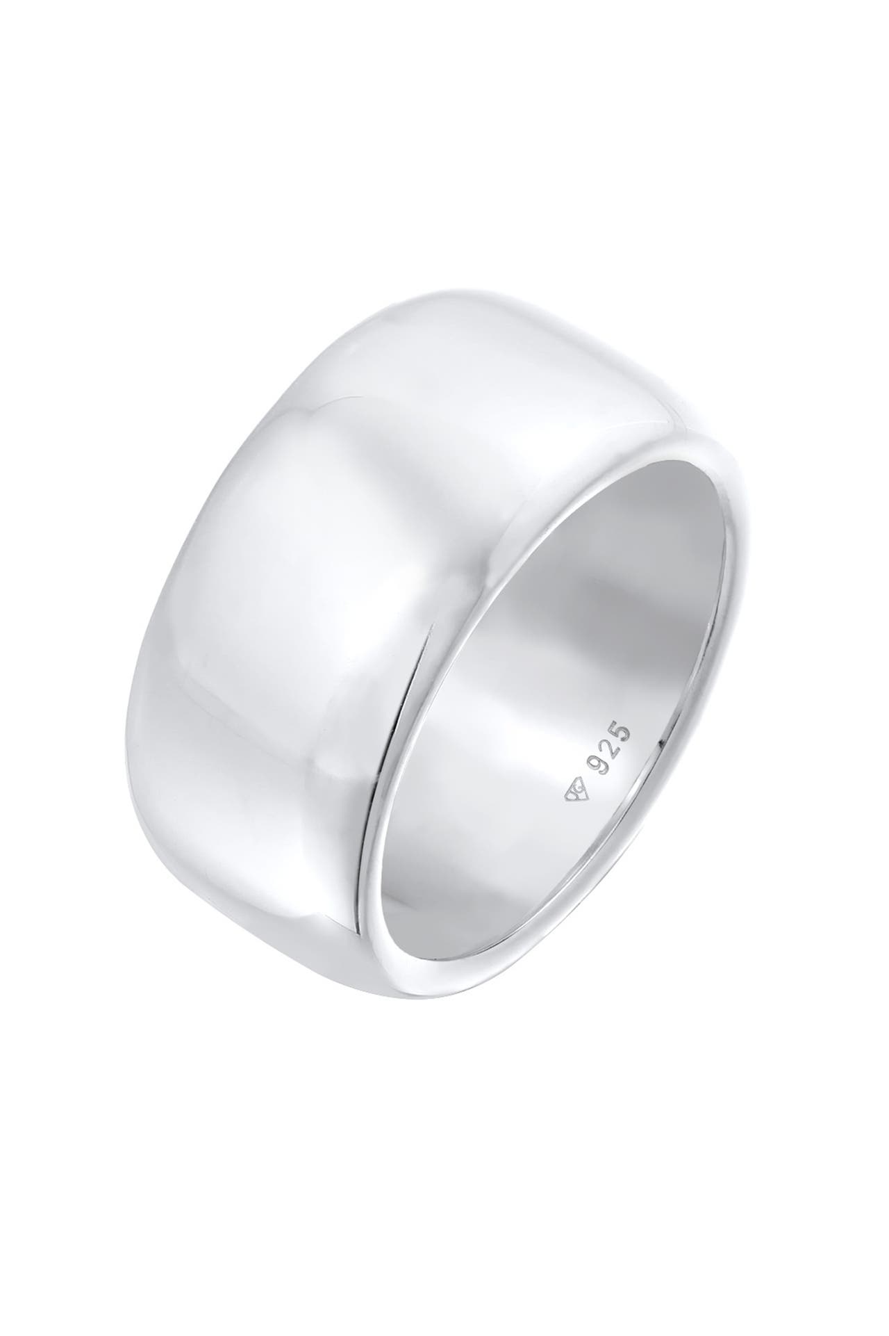 ELLI PREMIUM Ring Breit Schlicht Bandring 925 Sterling Silber, Bild 1