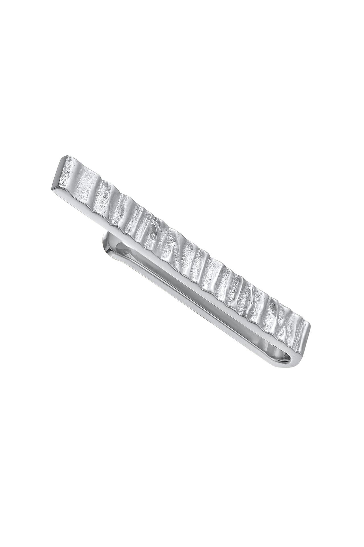 KUZZOI Krawatten & Fliegen Organic Struktur Modisch Trend 925 Silber Silber, Bild 1