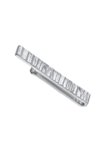 KUZZOI Krawattennadel Organic Struktur Modisch Trend 925 Silber