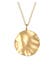 Kette Organic Design Geo Trend Blogger Matt 925 Silber Gold