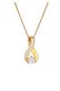 Kette Infinity Symbol Topas 585 Gelbgold Gold