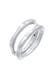 Ring Zirkonia Stapelring Bandring Basic 2er Set 925 Ring Silber