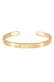 Armband Herren Basic Bangle Matt 925 Silber Gold