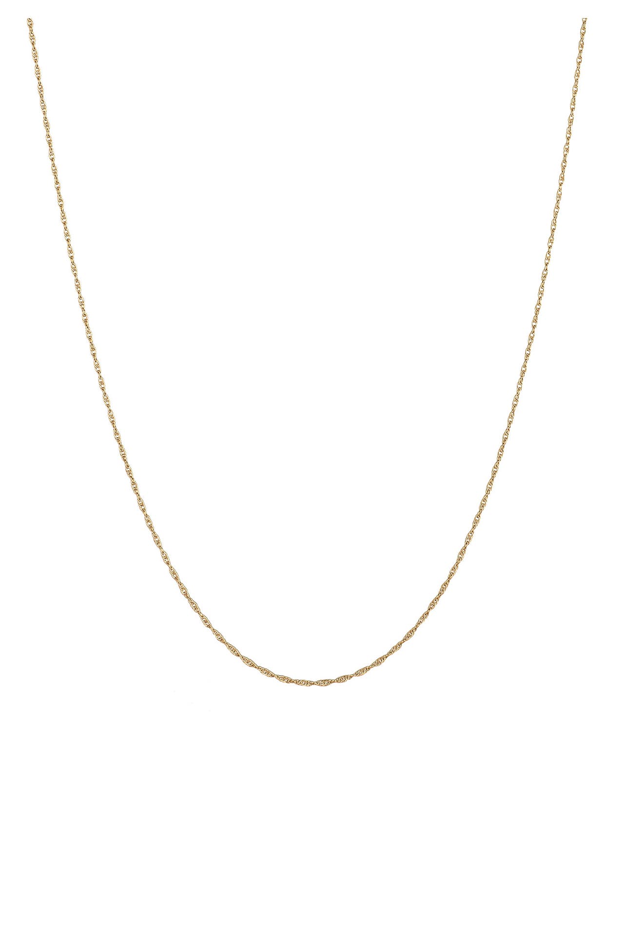 KUZZOI Halskette Basic Gedrehte Gliederkette 925 Silber, Bild 1