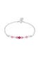 Armband Kinder Beads Rosa 925 Sterling Silber, mit Kristallen von Swarovski®