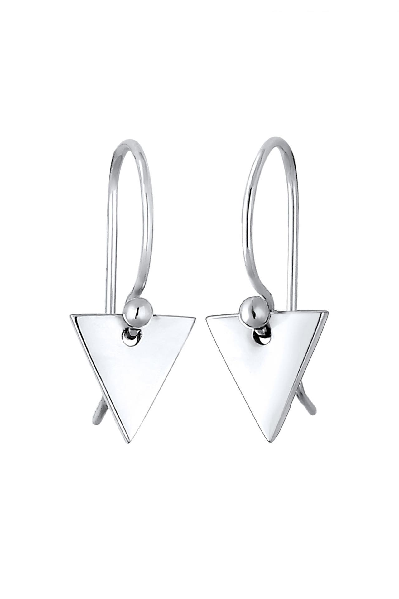 ELLI Ohrringe Ohrhänger Triangle 925 Sterling Silber Silber, Bild 1