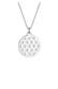 Kette Anhänger Blume des Lebens 925 Sterling Silber Silber