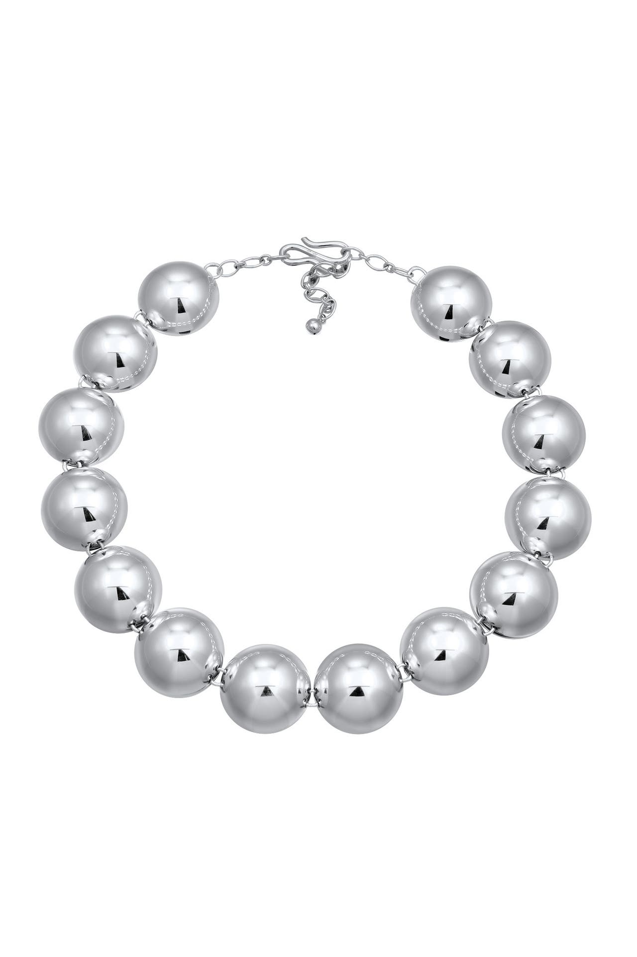 ELLI Kette Kugeln Perlen Verlauf 925 Sterling Silber Silber, Bild 1
