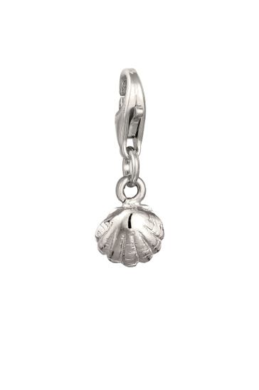 ELLI Charm Charm Anhänger Muschel 925 Sterling Silber