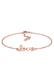 Armband ROSÉGOLD 925 Silber mit "Love" Schriftzug Rosegold