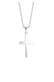 Kette Kreuz Glaube Diamant (0.005 ct) Basic 925 Silber Silber