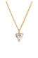 Kette Herz Zirkonia Love 375er Gelbgold Gold