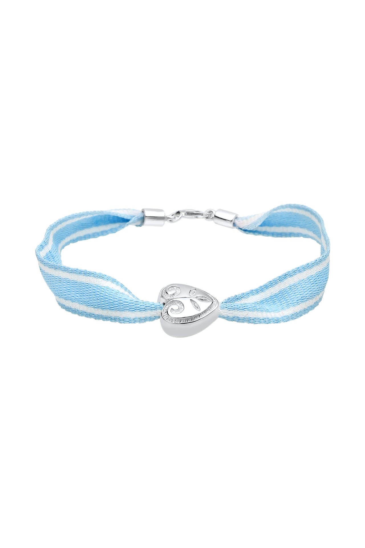 ELLI Armband Herz 925 Sterling Silber Hellblau, Bild 1