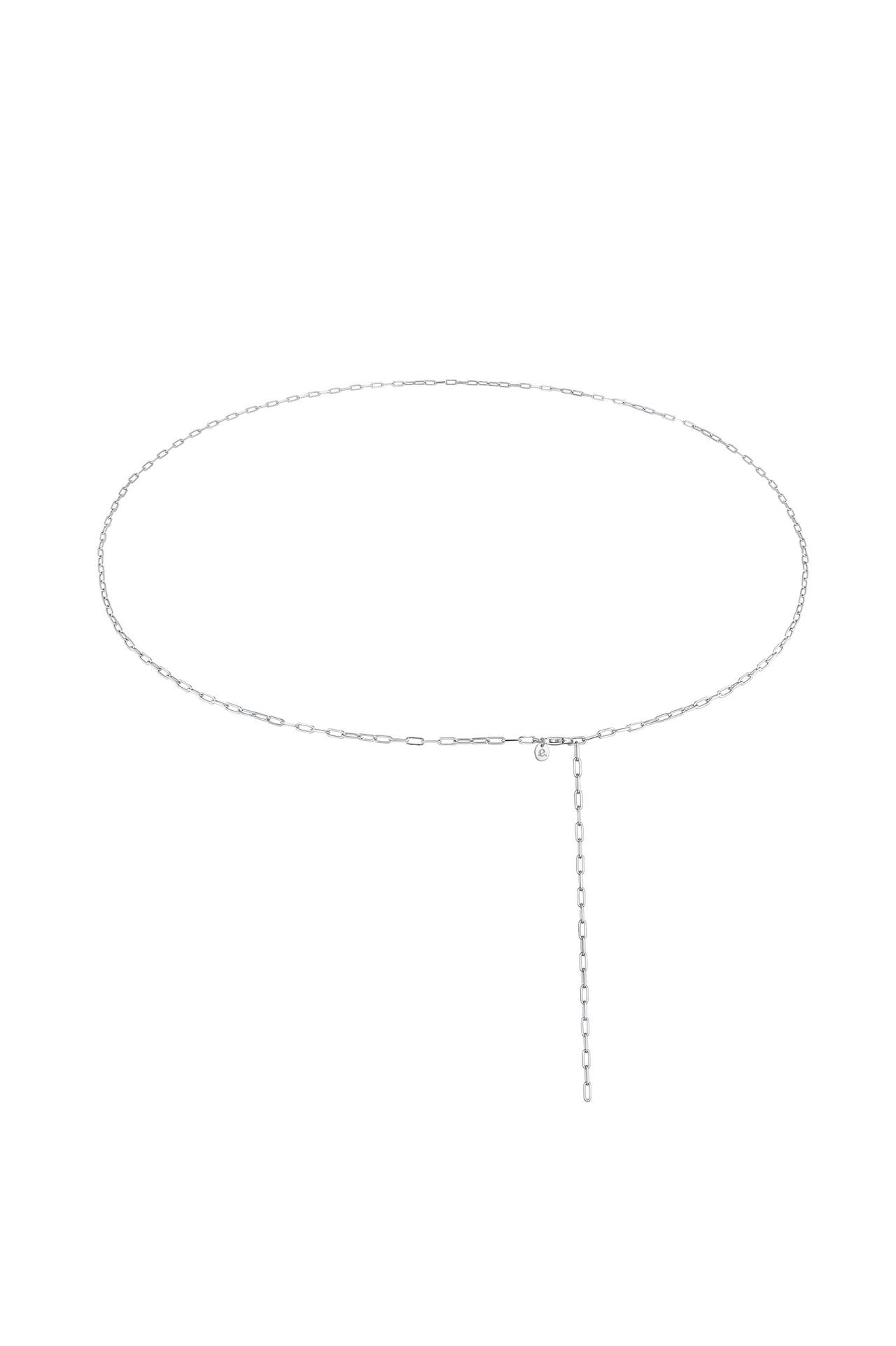 ELLI PREMIUM Kette Taillenkette Body Chain Gliederkette 925 Silber Silber, Bild 1