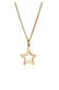 Kette Stern Schlicht Modern 925 Silber Gold
