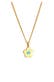 Halskette Kinder Blume 925 Sterling Silber, mit Kristallen von Swarovski®