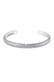 Armband Herren Armreif Oxidiert Verstellbar 925 Silber Silber