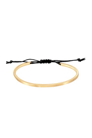 ELLI Armband Armreif Geo Basic Matt Verstellbar 925 Silber Gold