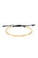 Armband Armreif Geo Basic Matt Verstellbar 925 Silber Gold