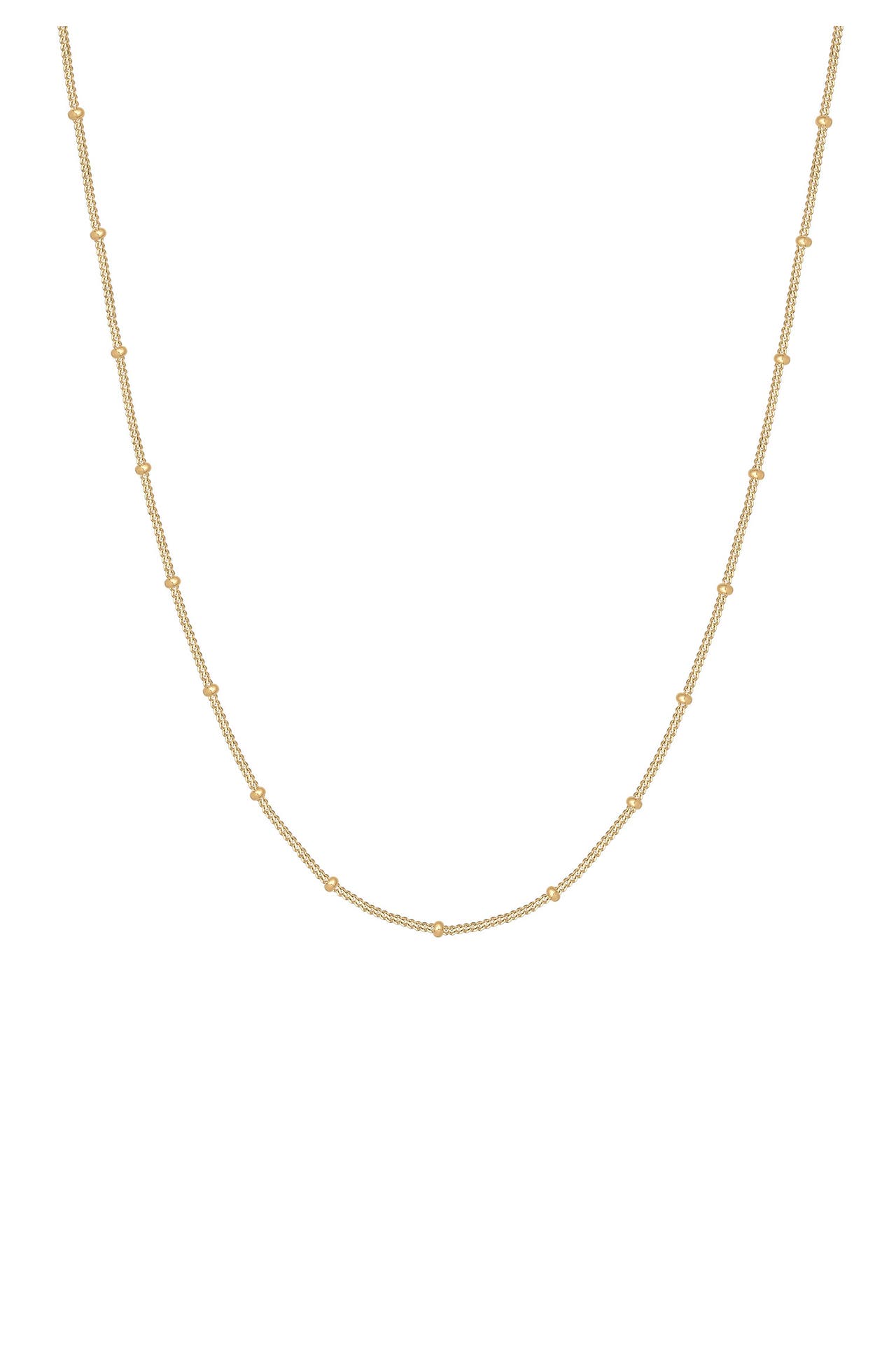 ELLI Kette Kugelkette Silberkette Fein 925 Silber Gold, Bild 1