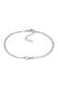 Armband Ösen Look 925 Sterling Silber Silber