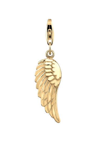 NENALINA Charm Anhänger Flügel Engel Glücksbringer 925 Silber