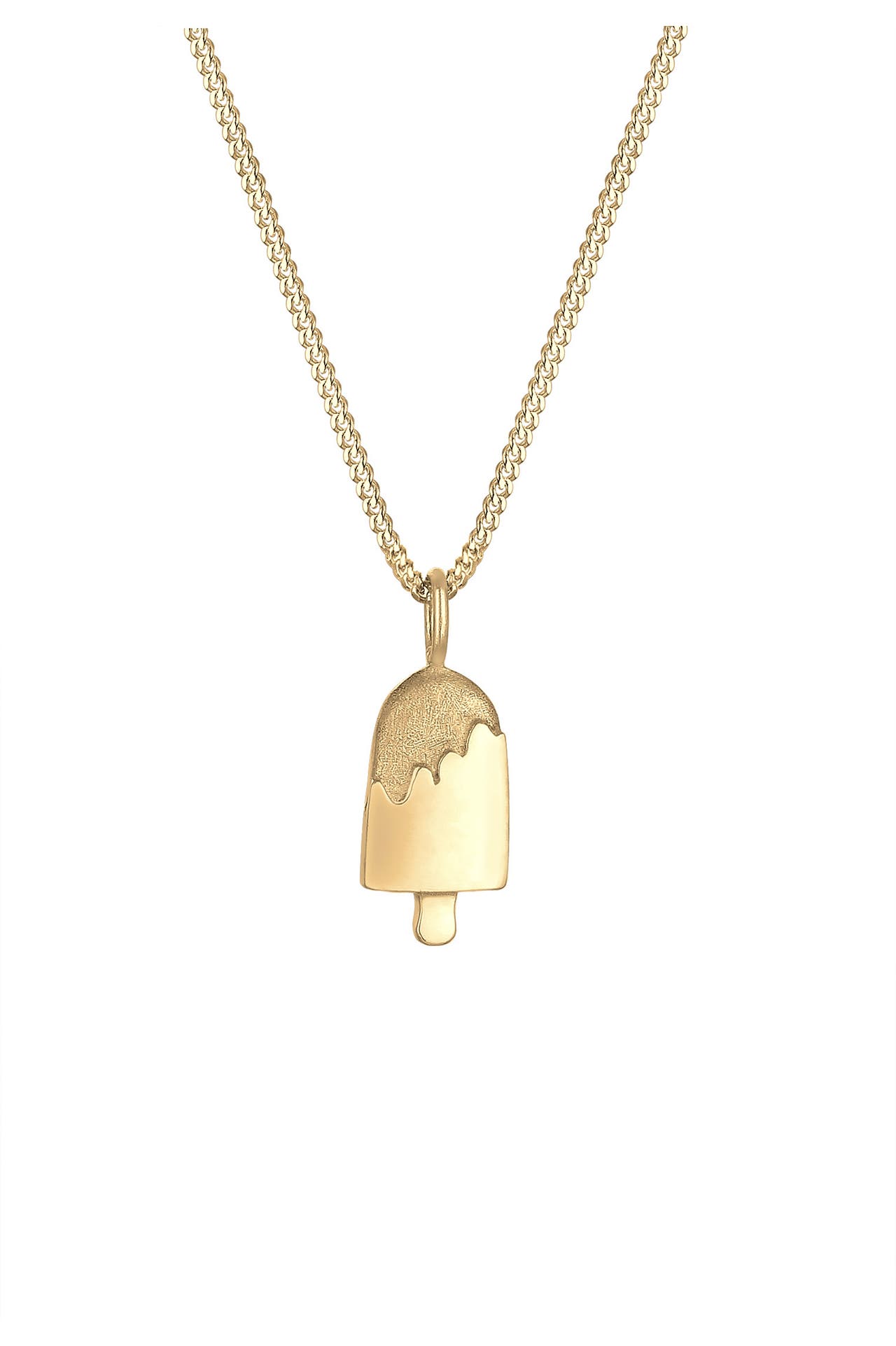 ELLI Kette Anhänger Candies Eis  925 Sterling Silver Gold-plated Gold, Bild 1