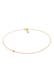 Kette Choker Synthetischer Opal Anhänger Trend 925 Silber Gold