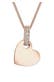 Kette Herz Liebe Diamant (0.025 ct.) 925 Silber Rosegold