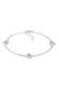 Armband Kinder Blume mit Kristallen von Swarovski® 925 Sterling Silber