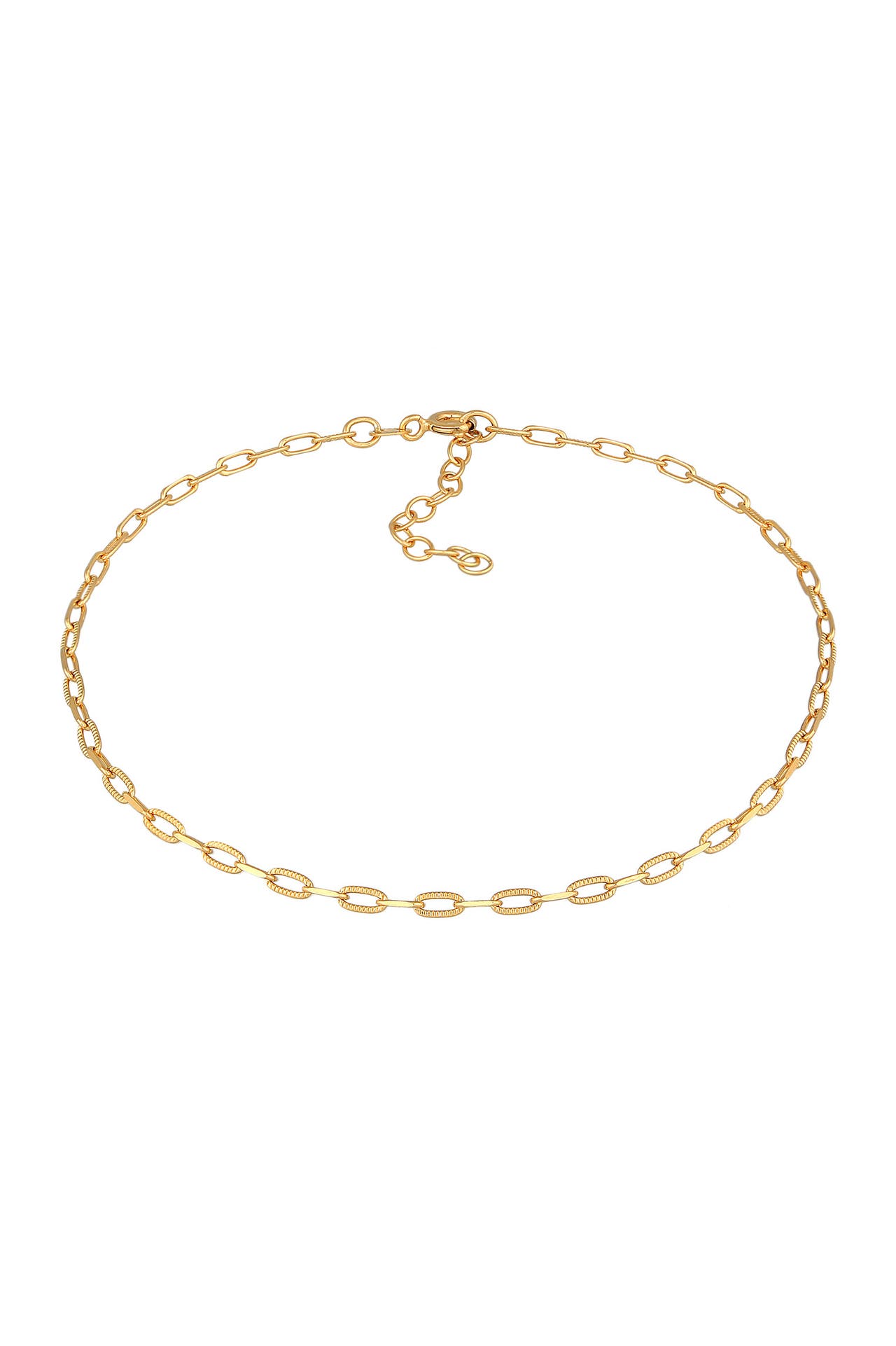 ELLI Fußschmuck Basic Gliederkette 925 Silber, Bild 1