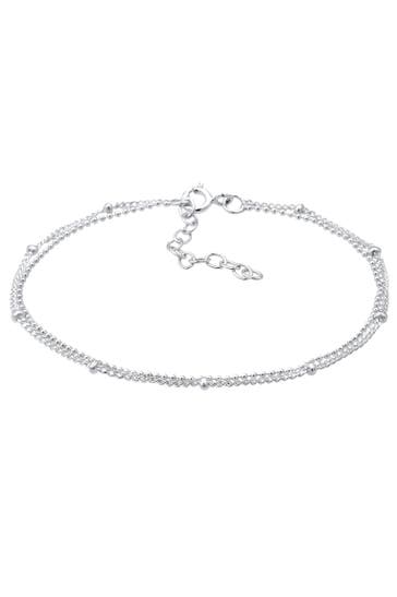 ELLI Armband Kugeln Layer Kettchen Basic 925er Silber Silber