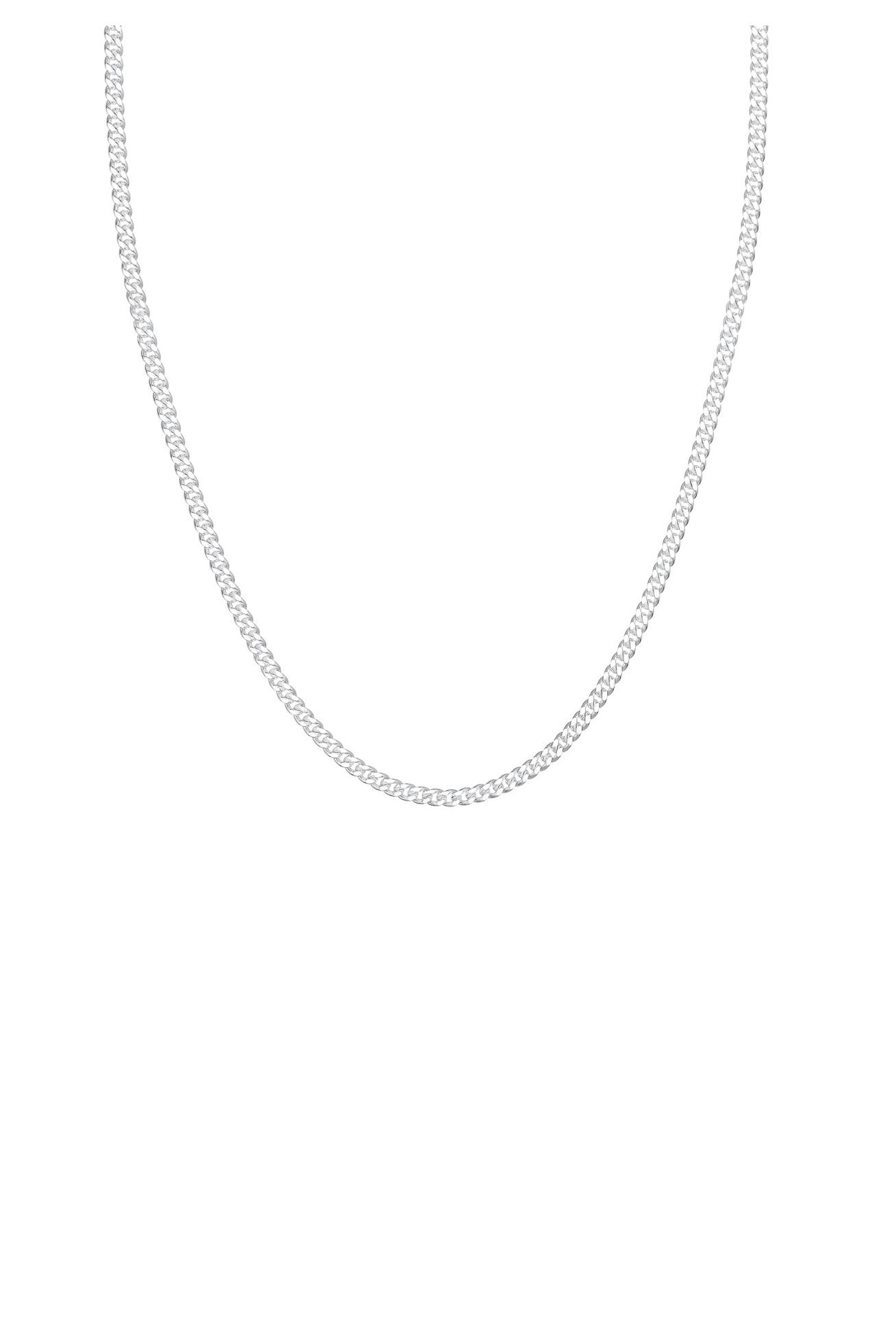 ELLI PREMIUM Kette Panzerkette Massiv Basic Kombinierbar 925er Silber Silber, Bild 1