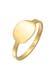 Ring Siegelring Basic Trend Oval 925 Silber Gold