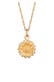 Kette Gänseblume Flower 925 Silber Gold