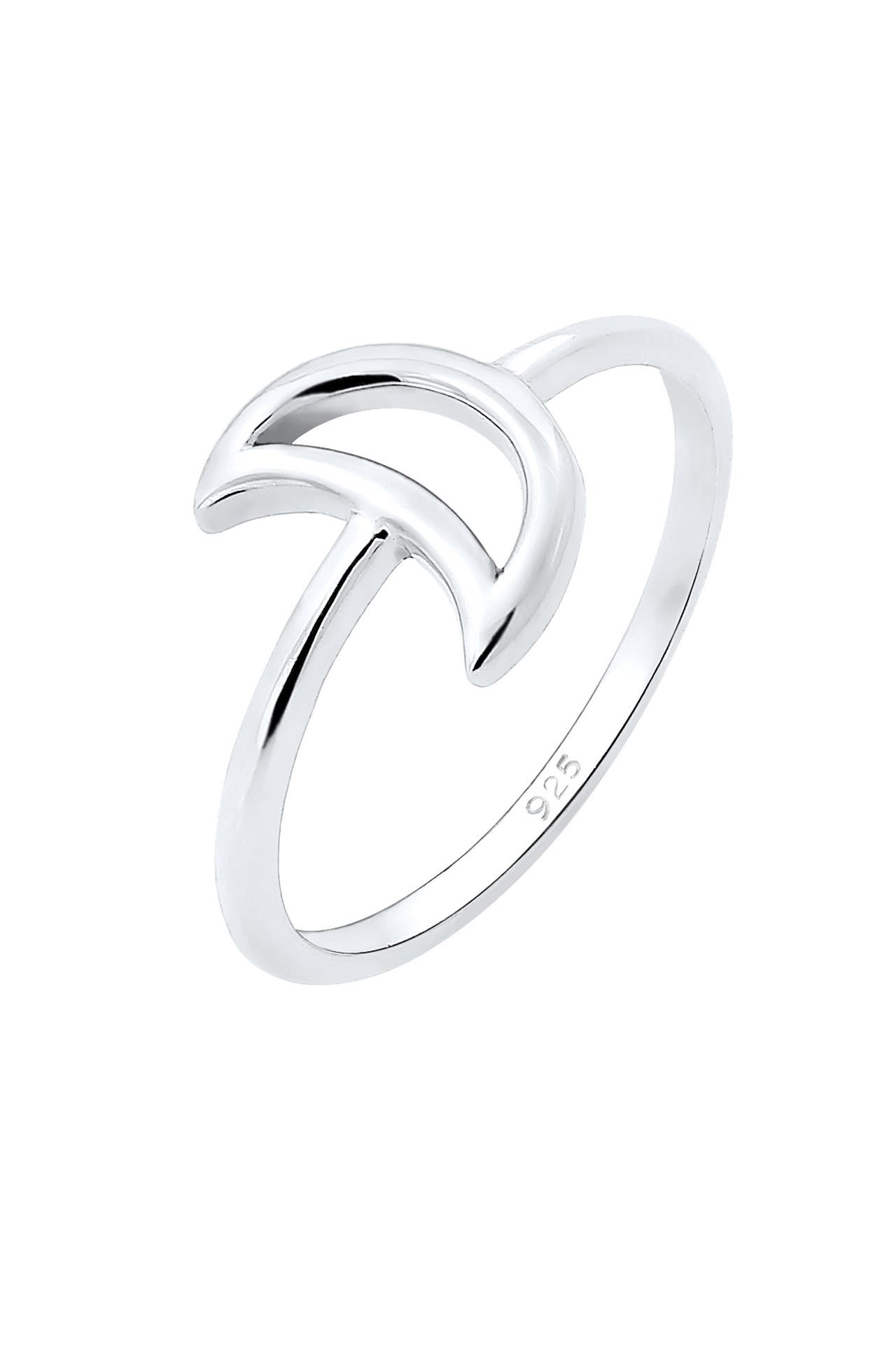 ELLI Ring Halbmond 925 Sterling Silber, Bild 1