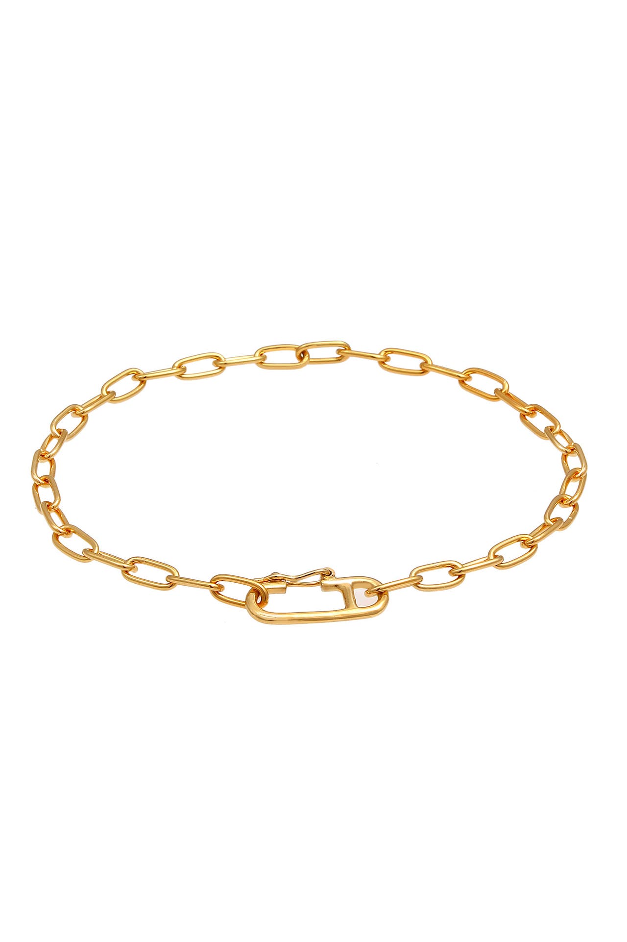 ELLI Armband Glieder Oval Verstellbar Trend 925 Silber Gold, Bild 1