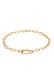 Armband Glieder Oval Verstellbar Trend 925 Silber Gold