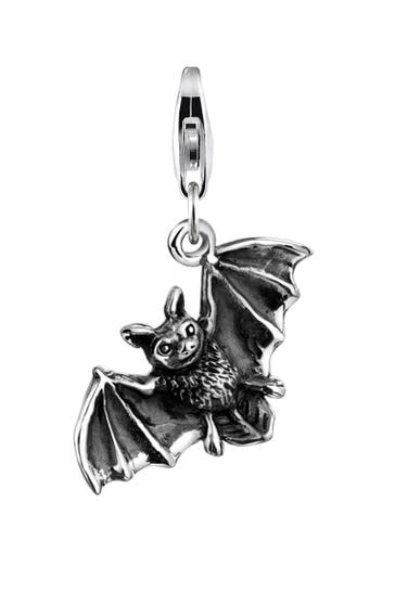 NENALINA Charm Anhänger Fledermaus Halloween 925 Silber