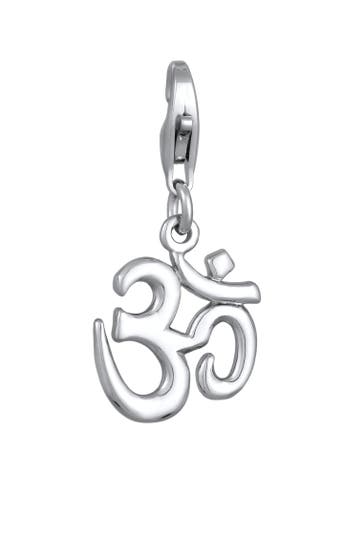 NENALINA Charm Om Symbol Anhänger 925 Silber