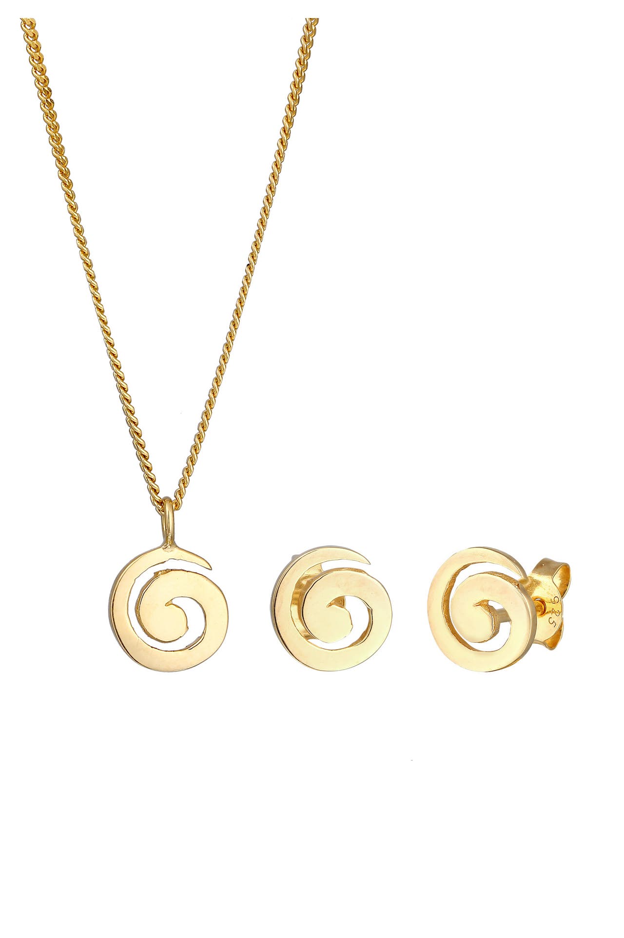 ELLI Schmuckset Spirale Verspielt Basic Set 925 Silber, Bild 1